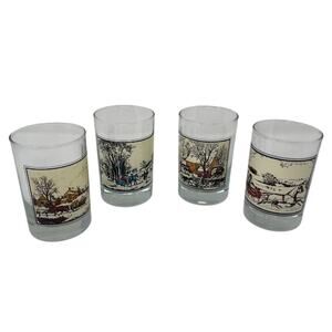 Currier & Ive’s Vintage 1981 Glass Collection By Arby’s
